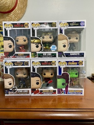 Funko Pop! Vinyl: MCU Marvel Studios - Lot of 6 Pack Bundle (Ex Included)
