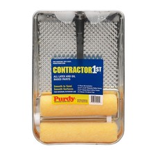 PURDY 144810200 Paint Roller Kit,9" L,3/8" Nap 14C553