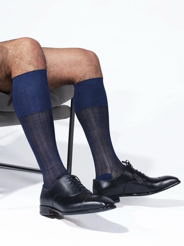 1 Paire mi bas Ref V10 Socks sheer noir Taille 41/46 Pointe talon renforcé - Imagen 14 de 15