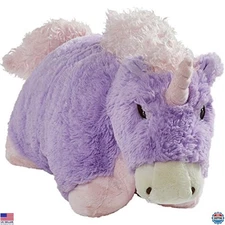 Pillow Pets 18" Magical Unicorn Stuffed Animal Plush Toy, Soft & Cuddly Gift