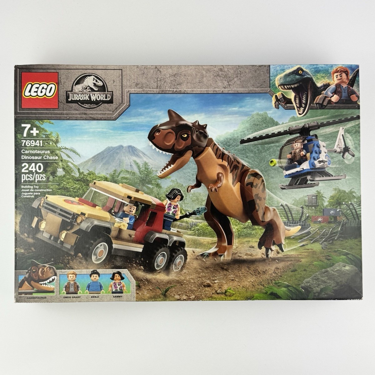 【ヴェラウォン】Gemma US2 4th Owner LEGO Jurassic World Carnotaurus Dinosaur Chase 76941 NEW