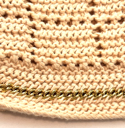 Cardigan donna Lilly Pulitzer beige oro filo piccolo 100% cotone maglia aperta - Foto 3 di 10