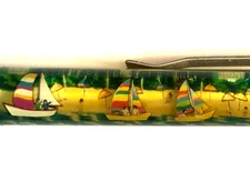 Gulf Shores Alabama Floaty Pen Moving Sailboats Beach Writes Vintage