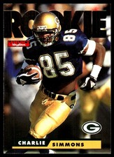 Charlie Simmons 1995 SkyBox Impact #195 Packers NFL READ FREE SHIP AutographDen