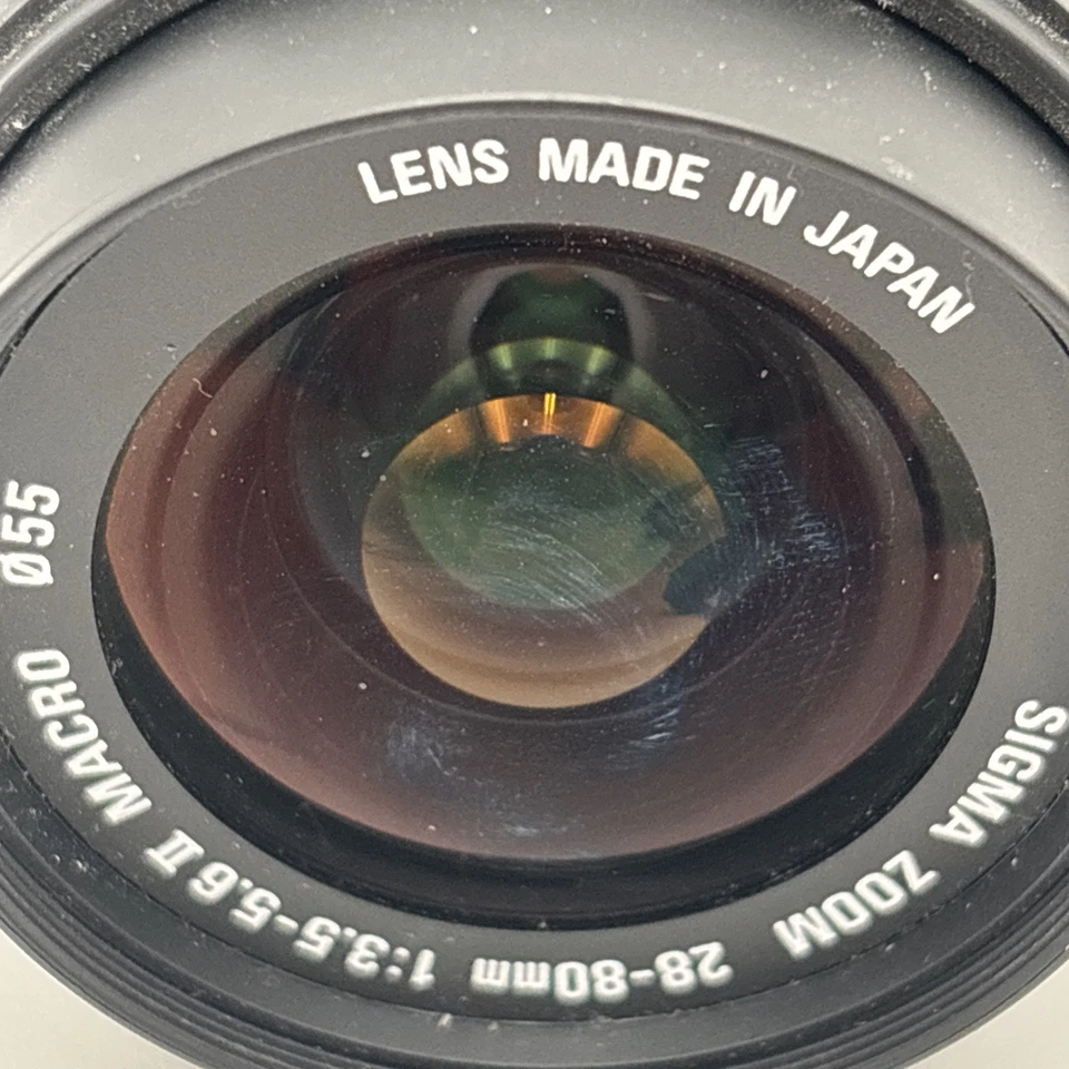 Sigma SA7N SLR Film Camera with 28-80mm Lens And Strap  - Tested - New Battery - Image 3 of 4