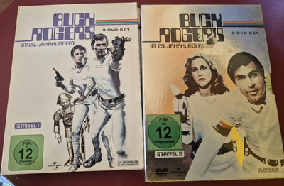 DVD Buck Rogers Staffel 1 & 2 , Staffel 2 sogar noch original verschweißt