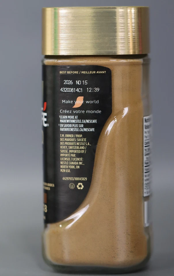 NESCAFÉ Gold Espresso Instant Coffee 100 g Jar(Imported from Canada pack of 2) - Image 3 of 4