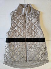 Nike Women s Aerolayer Thermometer Running Vest Silver Grey Size M