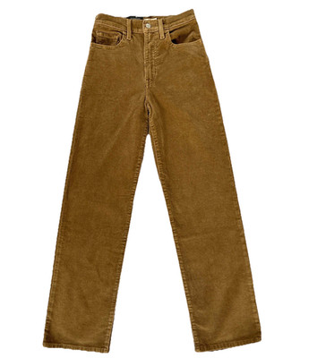 Levi's Premium Women's Ribcage Straight Ankle Corduroy Pants