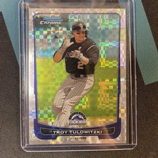 2012 Bowman Chrome - Troy Tulowitzki #56 X-Fractor