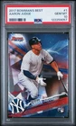Graded 2017 Topps Bowmans Best Aaron Judge #1 Rookie RC Baseball Card PSA 10