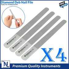 Diamond Nail File for Natural Artificial Nails Salon Quality