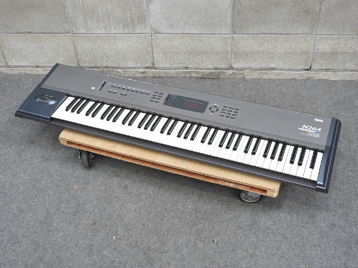 KORG N264 シンセサイザー 61鍵盤 Korg N264 Music Workstation 76 Key Synthesizer for sale online | eBay