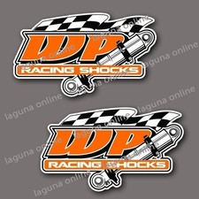 Immediate delivery WP Racing Shocks WP suspension sticker decal parallel import