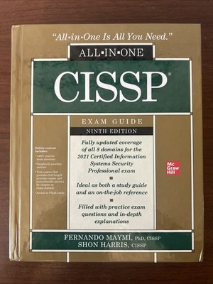 CISSP All-In-One Exam Guide, Ninth Edition by Shon Harris and Fernando Maymi