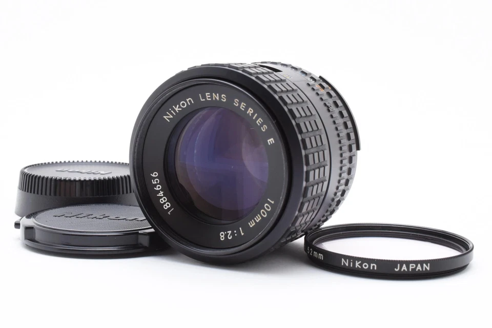 [Casi COMO NUEVO] Lente de enfoque manual Nikon Serie E 100 mm f/2,8 Prime de JAPÓN Foto 2 de 4