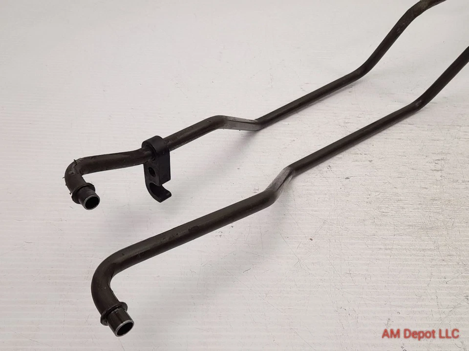 2000 BMW 330ci 330i M54 E46 RWD ATTransmission Oil Cooling Lines Set In / Out - Image 2 of 4