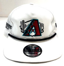 Arizona Diamondbacks MLB NE Spring Training GOLFER Snapback Hat~White