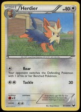 Herdier 87/108 LP Dark Explorers Uncommon Pokemon