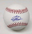 Jasson Dominguez Signed Rawlings Official Major League Baseball FANATICS MLB B3