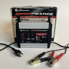 Schumacher Wm-600a Speed Charge 6a 6v 12v Smart Battery Charger - Works