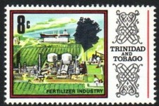 Trinidad & Tobago Stamp 148  - Fertilizer plant