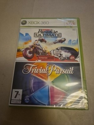 Burnout Paradise Ultimate Box + Trivial Pursuit Xbox 360 Komplett Neu