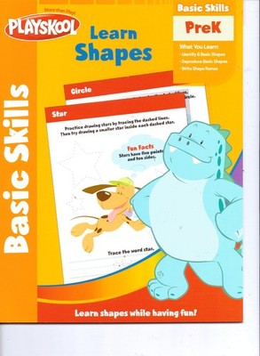 Playskool Basic Skills Learn Shapes PreK