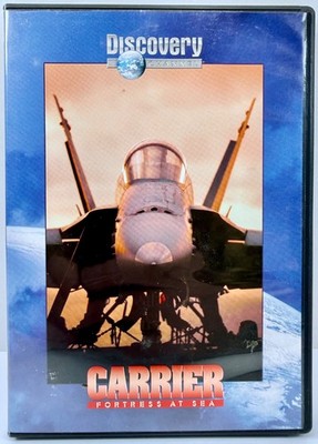 Carrier Fortress at Sea DVD 2005 Discovery Channel Documentary Martin Sheen