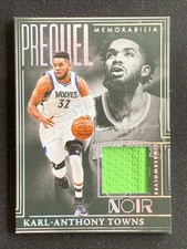 Karl-Anthony Towns 2024-25 Panini Noir Prequel Memorabilia Jersey /99 #PM-KAT