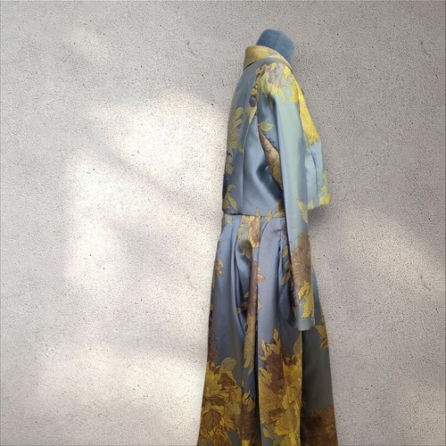 Karen Millen Floral Jacquard Woven Cropped Jacket & Maxi Prom Skirt Suit 12-14 - Picture 2 of 23