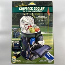 California Innovations The Ultimate Golfpack Cooler 18 Hole Survival Pack Black