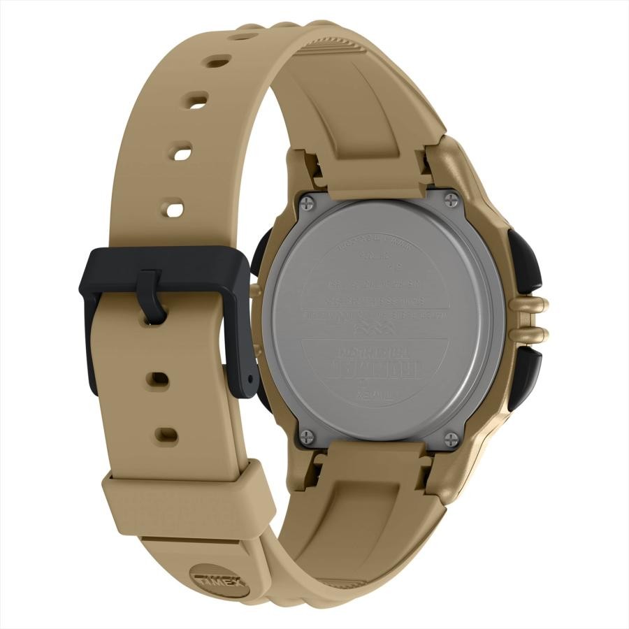 Timex TW5M63100 Green Mens Digital Watch Ironman Flix Men's