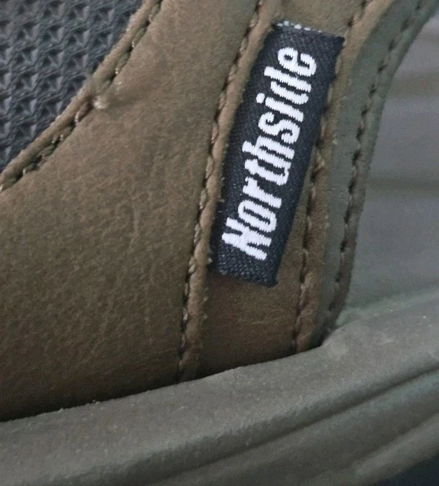 Sandalias Northside Para Hombre Marrón Gancho y Lazo Zapatos Confort Talla 13 Foto 4 de 4