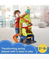 Fisher Price Little People Sit N Stand Skyway 2-IN-1 Racetrack