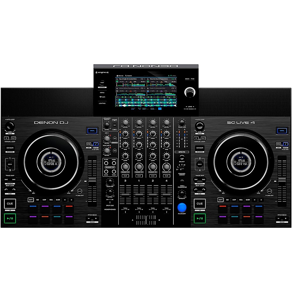 Denon DJ SC LIVE 4 Автономный DJ-контроллер с 4 деками 201190₽