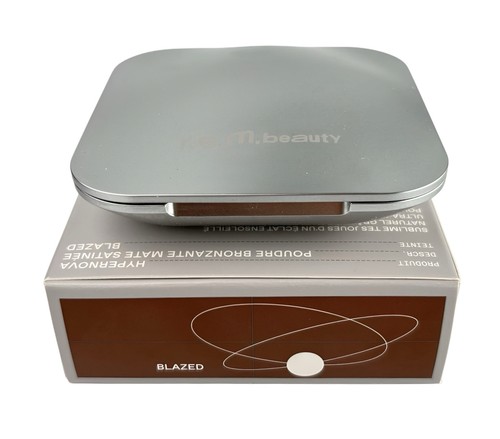 R.E.M. Beauty Hypernova Satin Matte Bronzer BLAZED Full Size - NEW IN BOX - Picture 2 of 5