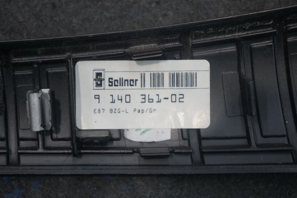 Manija de puerta delantera izquierda panel de moldura de madera 51419140361 BMW 135i 128i E88 E82 2008-13 Foto 4 de 4