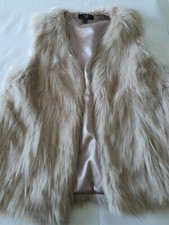 Joanna Hope Faux Fur Gilet Size 14