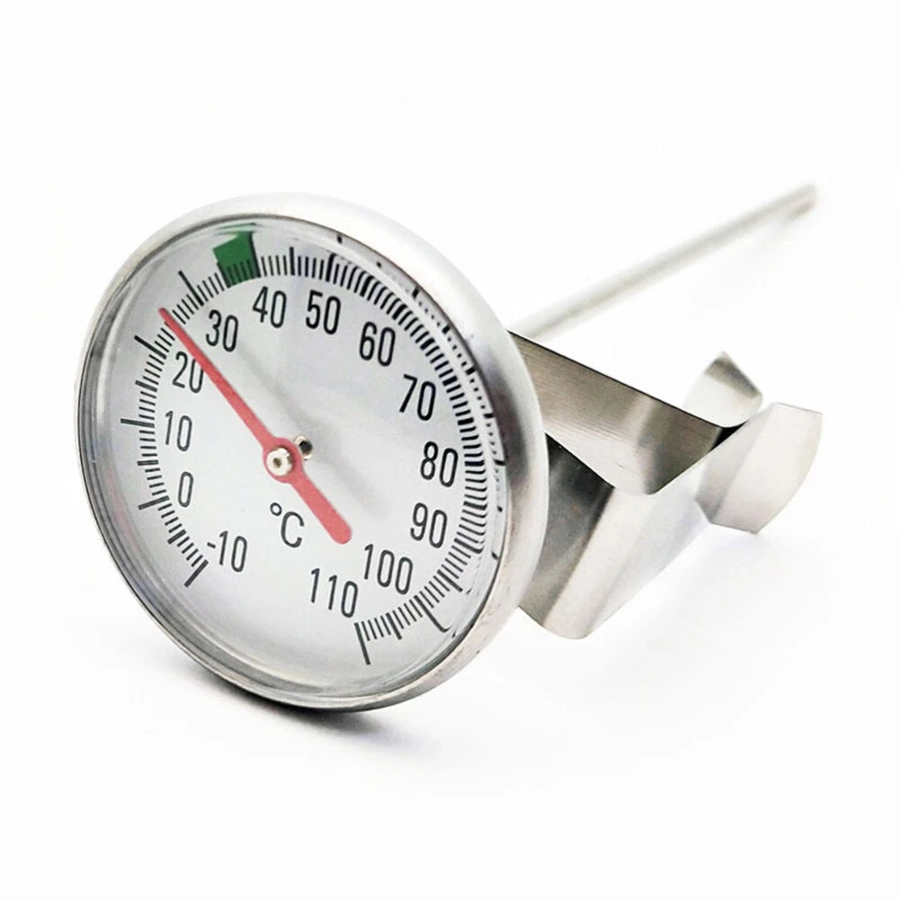 Milk Frother Temperature Gauge Oil for Frying Thermometer Coffee Tea Milk Frother Temperature Gauge Oil for Frying Thermometer Coffee Tea