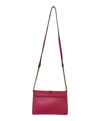 【CHLOE】ALPHABET SHOULDER BAG Chloe Alphabet Shoulder bag Leather Shocking Pink Crossbody