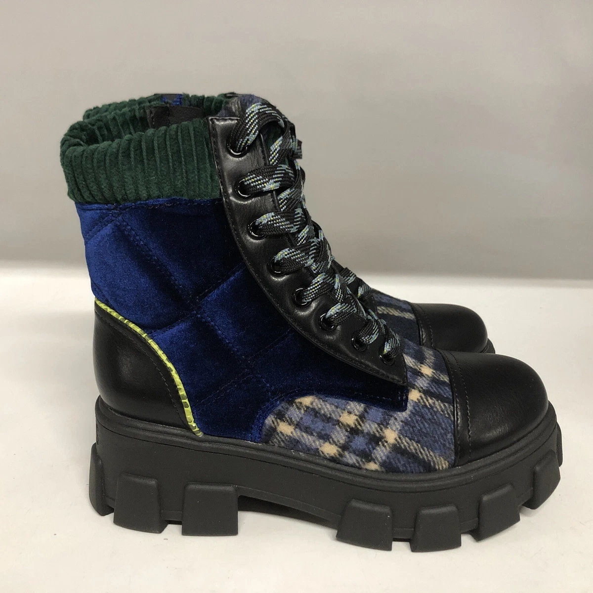 Circus NY by Sam Edelman Darren Boot Navy Multi Womens Size 6