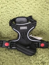 Dog Harness, Brand New Vivaglory  Black, Dog vest harness sz Medium, color Black