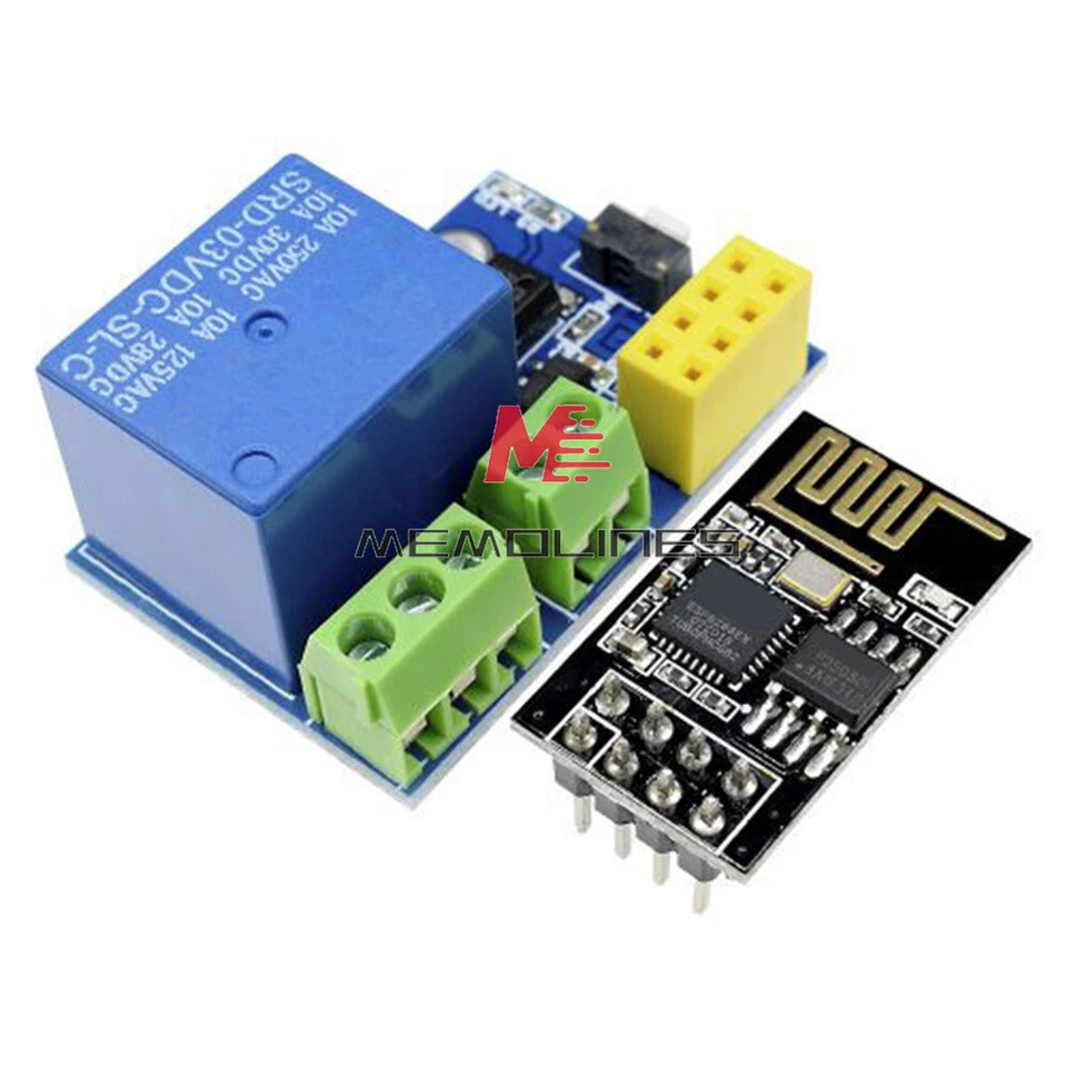 ESP8266 DC 5V WiFi Relay Module ESP ESP-01S Remote Control Switch For Arduino - Image 2 of 4