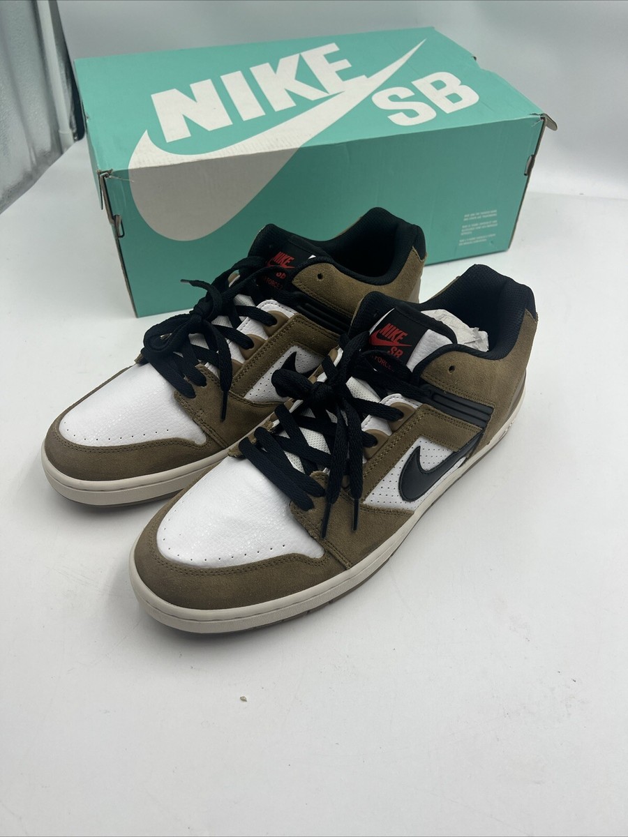 Nike SB Air Force 2 Low Escape Lichen Brown/Black Men's Size