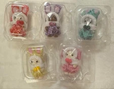Sylvanian Families Exhibition Limited Baby Colorful Rabbit Costume 5 set F/S NEW