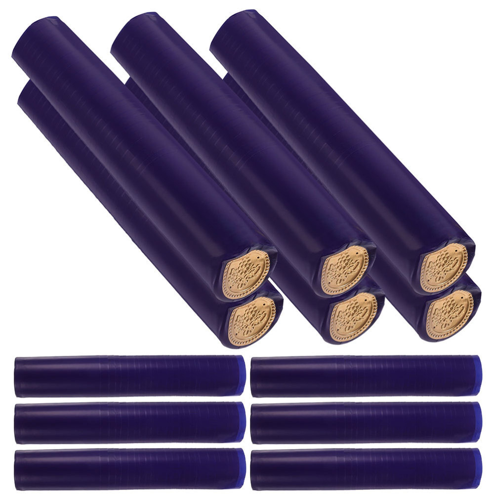 100 pcs PVC Shrink Capsules Heat Shrink Caps for Red Wine Liquor Bottle