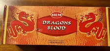 Hem Dragon Blood Incense Stick Hand Crafted Fragrance Masala Agrabatti 120 Stick