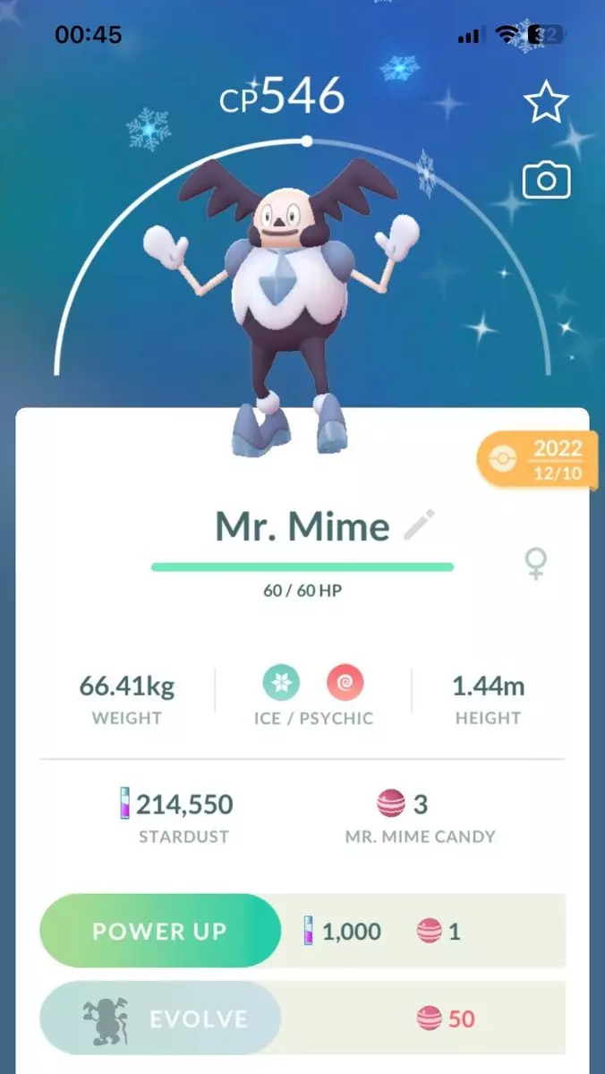 Shiny Galarian Mr Mime Galar TRADE Read Description