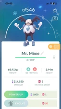 Shiny Galarian Mr Mime Galar - TRADE - Read Description